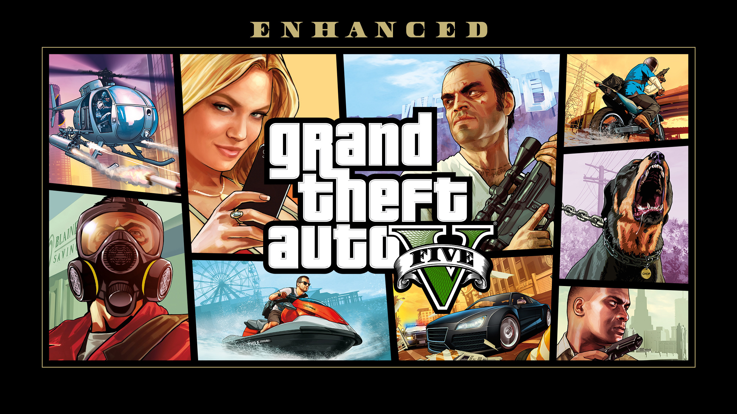 Grand Theft Auto V Enhanced PC - Rockstar Games Launcher